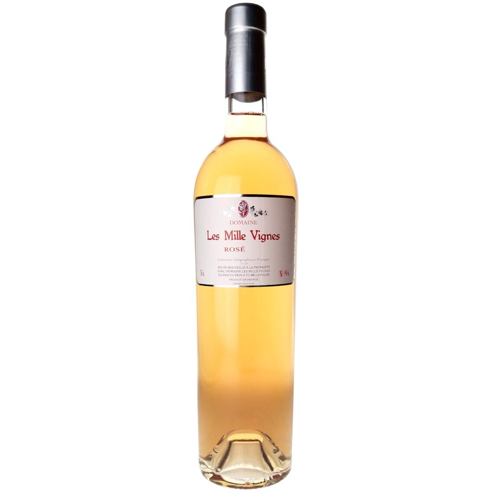 Vin de France rosé 2019 Domaine Les Mille Vignes